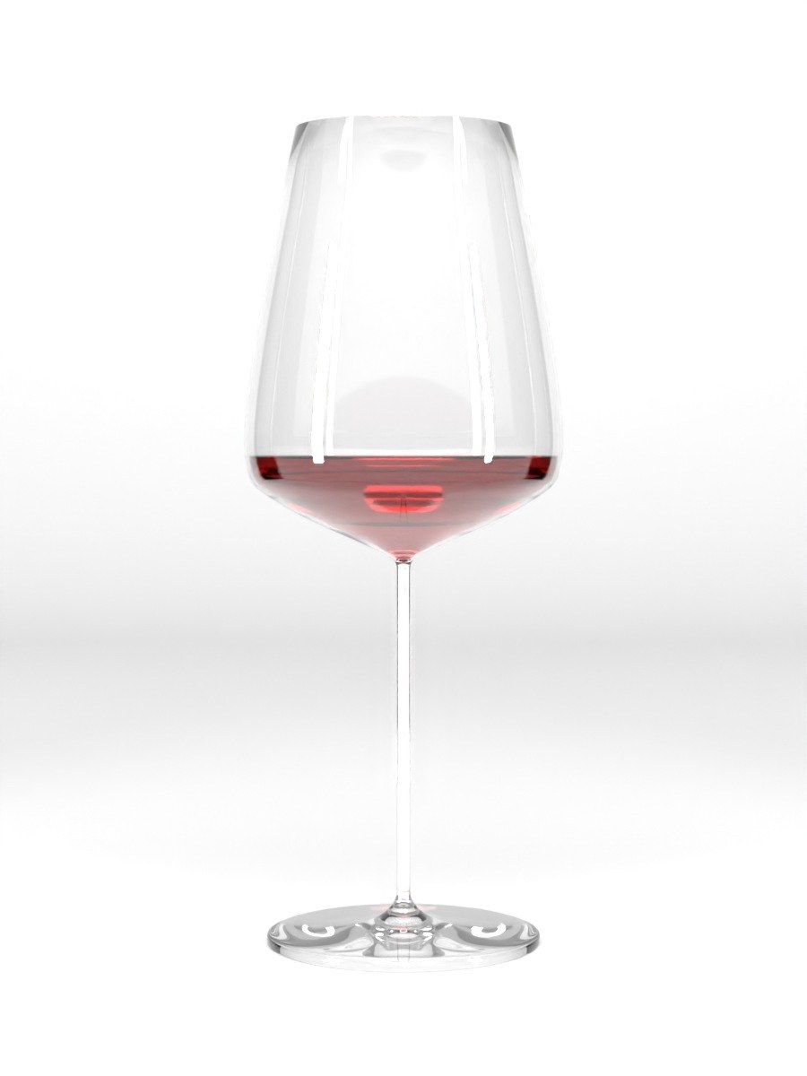 PASSEPARTOUT wine glass with red wine